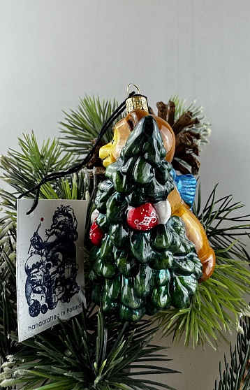 Плюшевый мишка с елкой, Mostowski