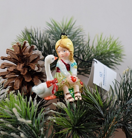 Девочка с гусем и лукошком, Mostowski