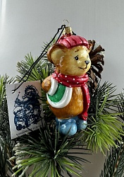 Плюшевый мишка с подарком, Mostowski