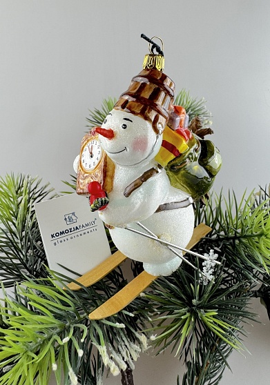 Снеговик с часами и рюкзаком, Mostowski